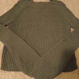 Shein Women's L Charcoal Gray Sweater